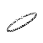 Stainless Steel Braided Chain Link Bracelet