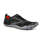Men's Barefoot Trail Running Shoes // Black + Gray (US: 7)