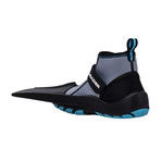 Unisex Hydro Snorkeling Fins Diving Shoes // Gray + Aqua Blue (US: 9)