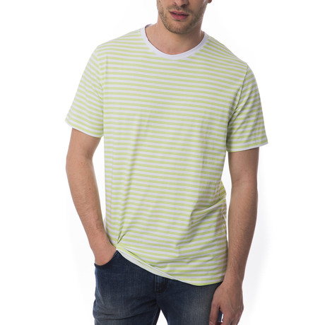 Striped T-Shirt // Green (XS)