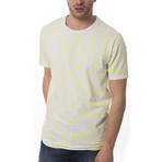 Striped T-Shirt // Lime (S)