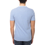 Striped T-Shirt // Sky Blue (S)