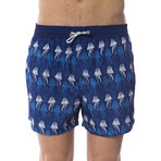 Jellyfish Swim Trunks // Blue (50)