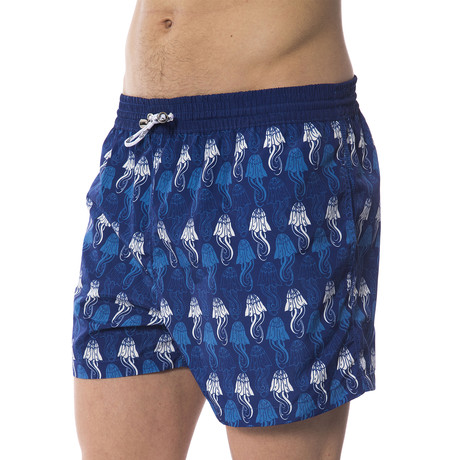 Jellyfish Swim Trunks // Blue (48)