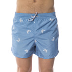 Crab Swim Trunks // Blue (58)