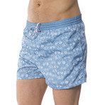 Bike Swim Trunks // Blue (50)