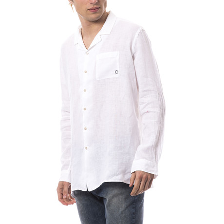 Long Sleeve Button Down Shirt // White (XS)