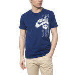 Eagle T-Shirt // Blue (XS)