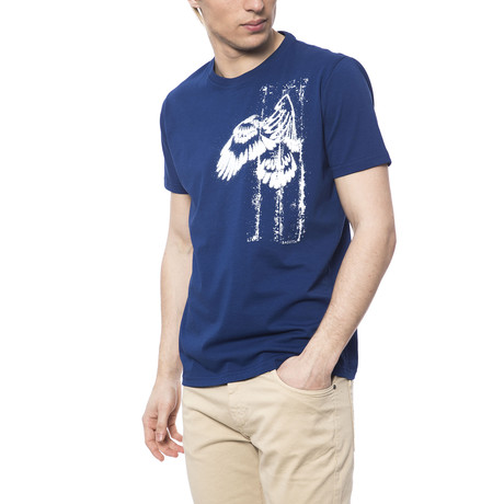 Eagle T-Shirt // Blue (XS)