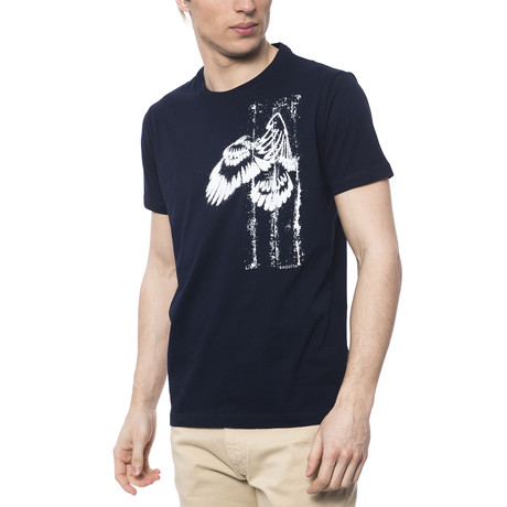 Eagle T-Shirt // Navy (XS)