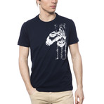 Eagle T-Shirt // Navy (M)