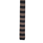 Brunello Cucinelli // Two Tone Cashmere Tie // Tan