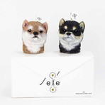 Shiba Inu Candle Set // Set Of 2