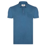 Mervyn Short Sleeve Polo Shirt // Indigo (M)