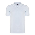 Ricky Short Sleeve Polo Shirt // Blue (L)