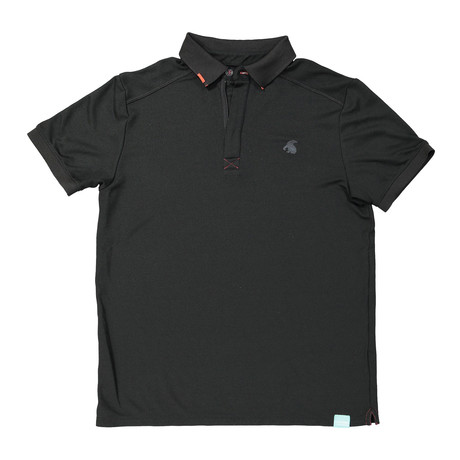 Lako Short Sleeve Polo Shirt // Black (XS)