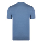 Adam SS Polo Shirt // Indigo (L)