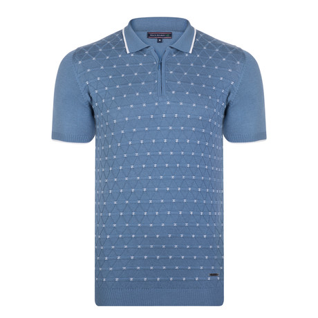 Adam SS Polo Shirt // Indigo (XS)