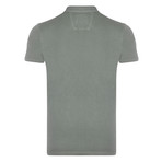 Ewan Short Sleeve Polo Shirt // Green (L)