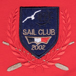 Caleb SS Polo Shirt // Red (L)