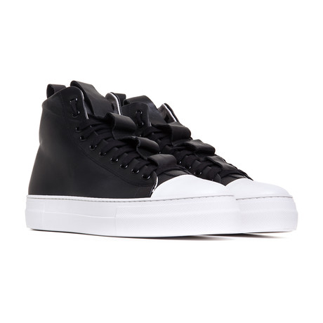 Sorrento High Leather Shoes // Black (Euro: 37)