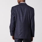 Paolo Lercara // Modern Fit Suit // Navy Subtle Check (US: 38R)