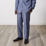Paolo Lercara // Modern Fit Suit // Medium Blue Summer (US: 38S)