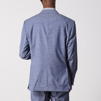 Paolo Lercara // Modern Fit Suit // Medium Blue Summer (US: 38S)