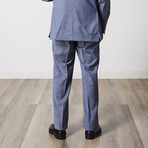 Paolo Lercara // Modern Fit Suit // Medium Blue Summer (US: 38S)