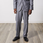 Paolo Lercara // Modern Fit Suit // Light Gray Window (US: 38S)