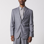 Paolo Lercara // Modern Fit Suit // Light Gray Window (US: 38S)