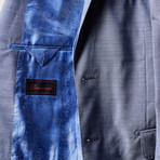 Paolo Lercara // Modern Fit Suit // Medium Blue Summer (US: 38S)