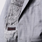 Paolo Lercara // Modern Fit Suit // Light Gray Window (US: 38S)