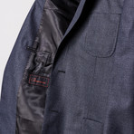 Paolo Lercara // Modern Fit Sport Jacket // Navy Houndstooth (US: 38S)