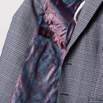 Paolo Lercara // Modern Fit Sport Jacket // Multicolored Check (US: 38S)