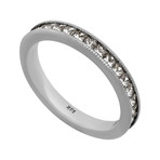Estate 18k White Gold Diamond Ring I // Ring Size: 6.25