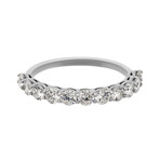 Estate 14k White Gold Diamond Ring // Ring Size: 6