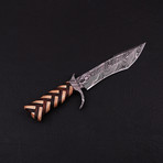 Damascus Bowie Knife // BK0301