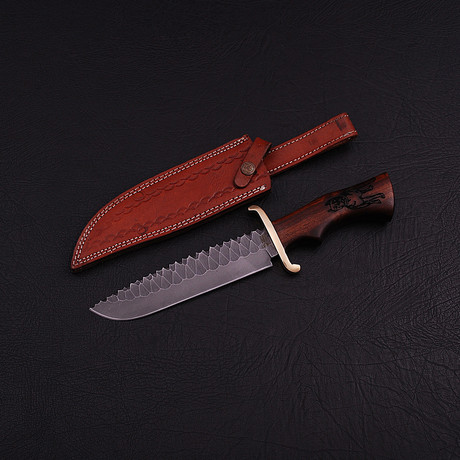 Carbon Steel Bowie Knife // BK0284