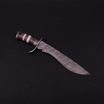 Damascus Bowie Knife // BK0307