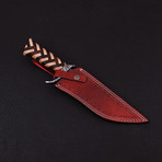 Damascus Bowie Knife // BK0301