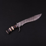 Damascus Bowie Knife // BK0307