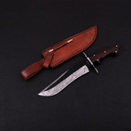 Damascus Bowie Knife // BK0300