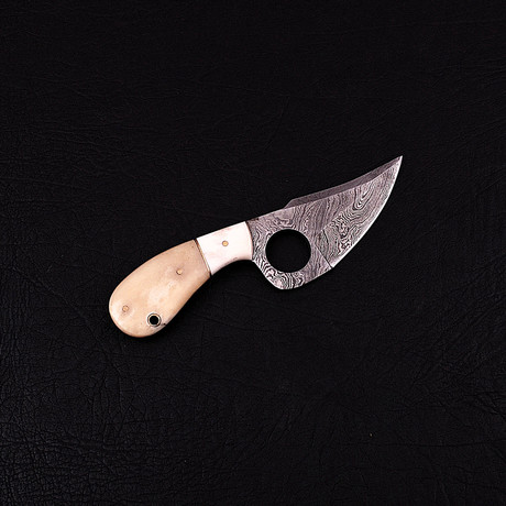 Damascus Skinner Knife // HK0329
