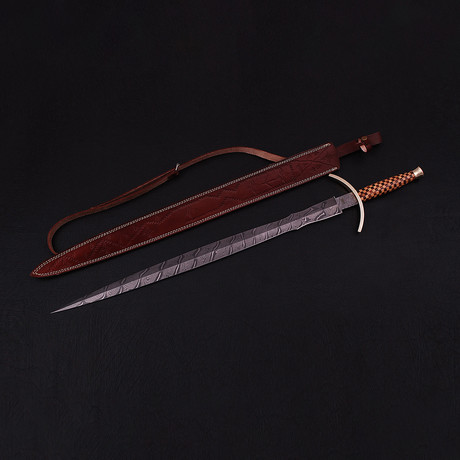 Damascus Viking Sword // 9282