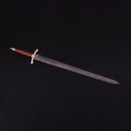 Damascus Celtic Sword // 9283