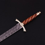 Damascus Celtic Sword // 9283