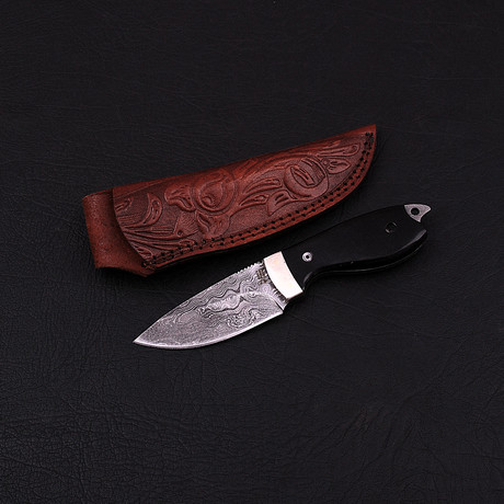 Damascus Skinner Knife // HK0332