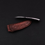 Damascus Skinner Knife // HK0333