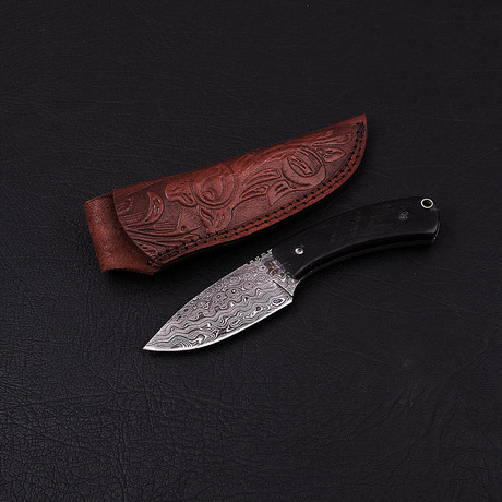 Damascus Skinner Knife // HK0333